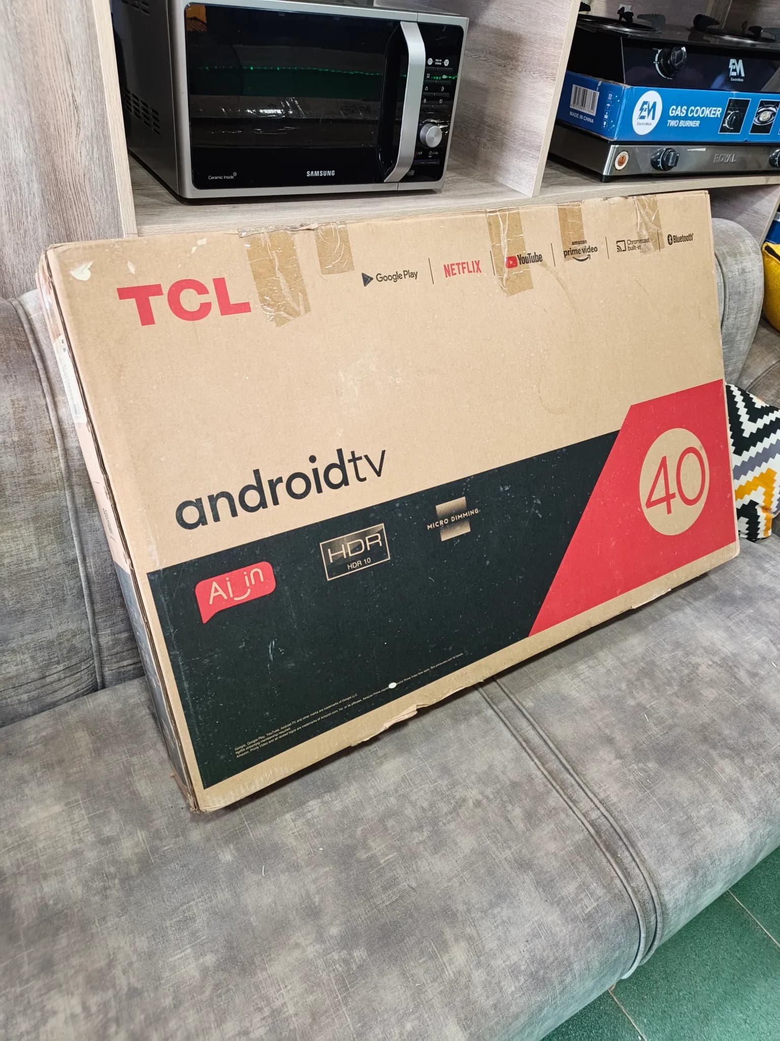 TCL 40" Android TV 40S68A — Nairobi